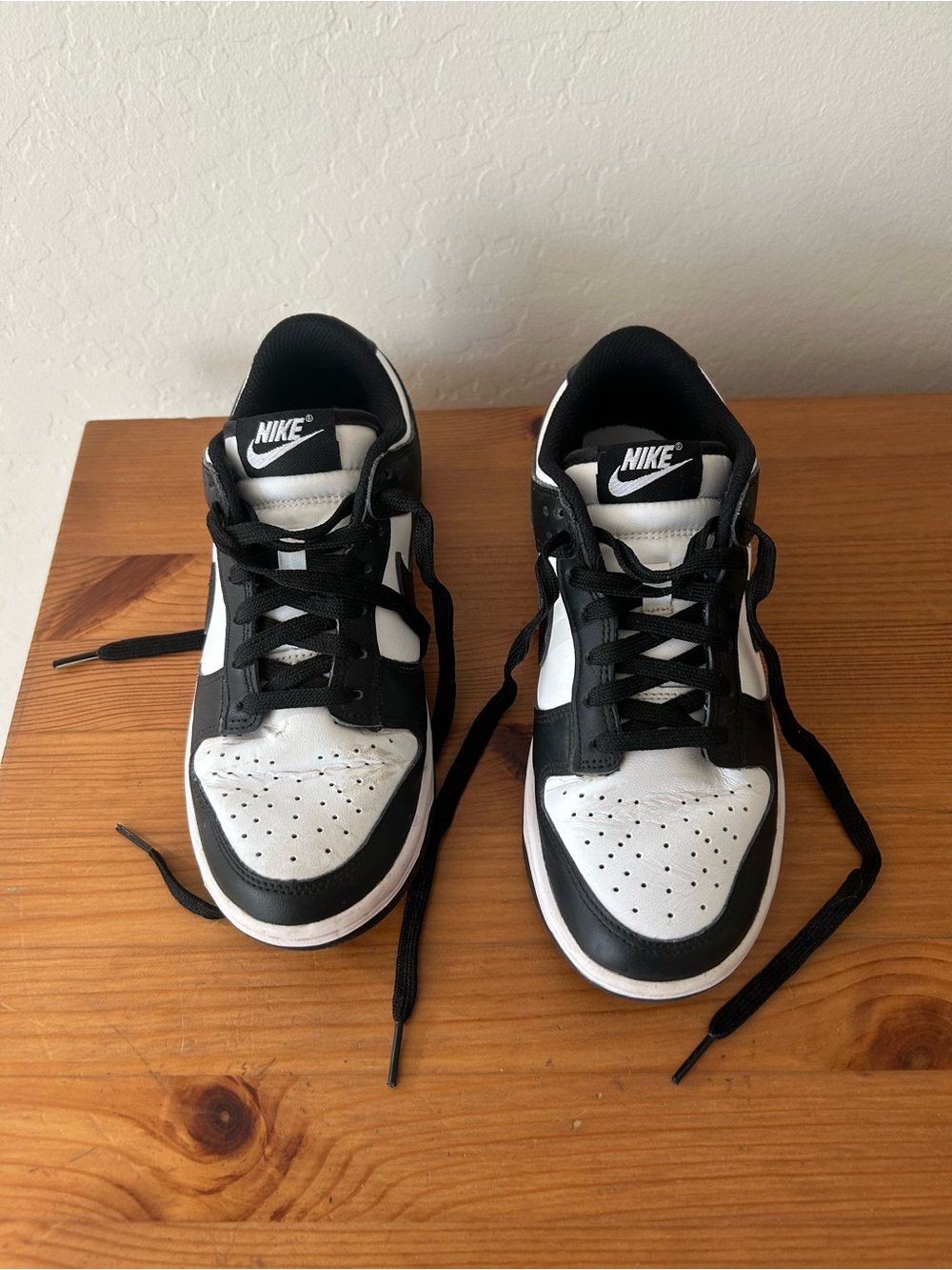 Nike Women’s Black and White Low Top Sneakers